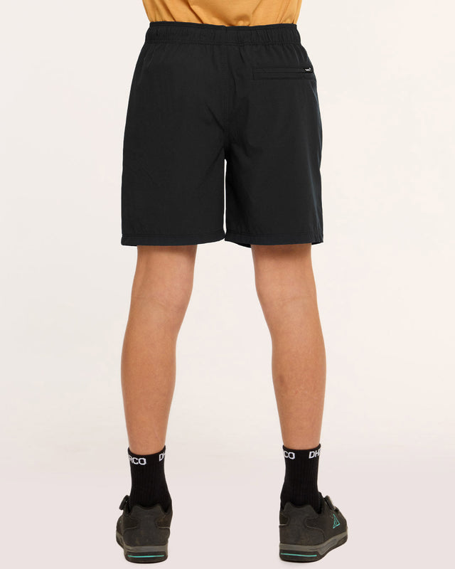 Youth Pit Shorts | Black | Pit Shorts | YOUTH BOTTOMS | DHaRCO | Image 2 of 6