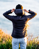 Womens Roam Puffer Jacket | Black