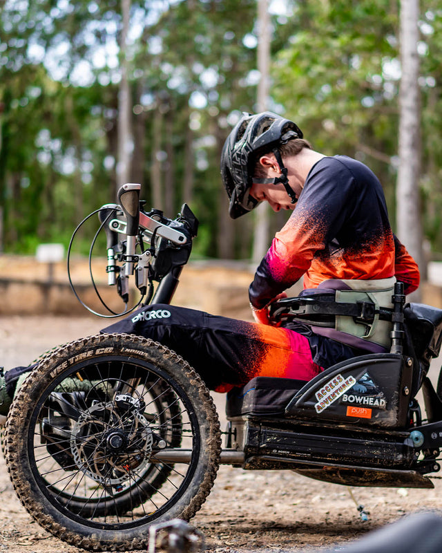 Unisex Adaptive Pants | Black Snake