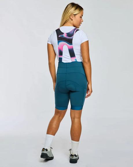 QOM Bib | Moroccan Blue/Aurora